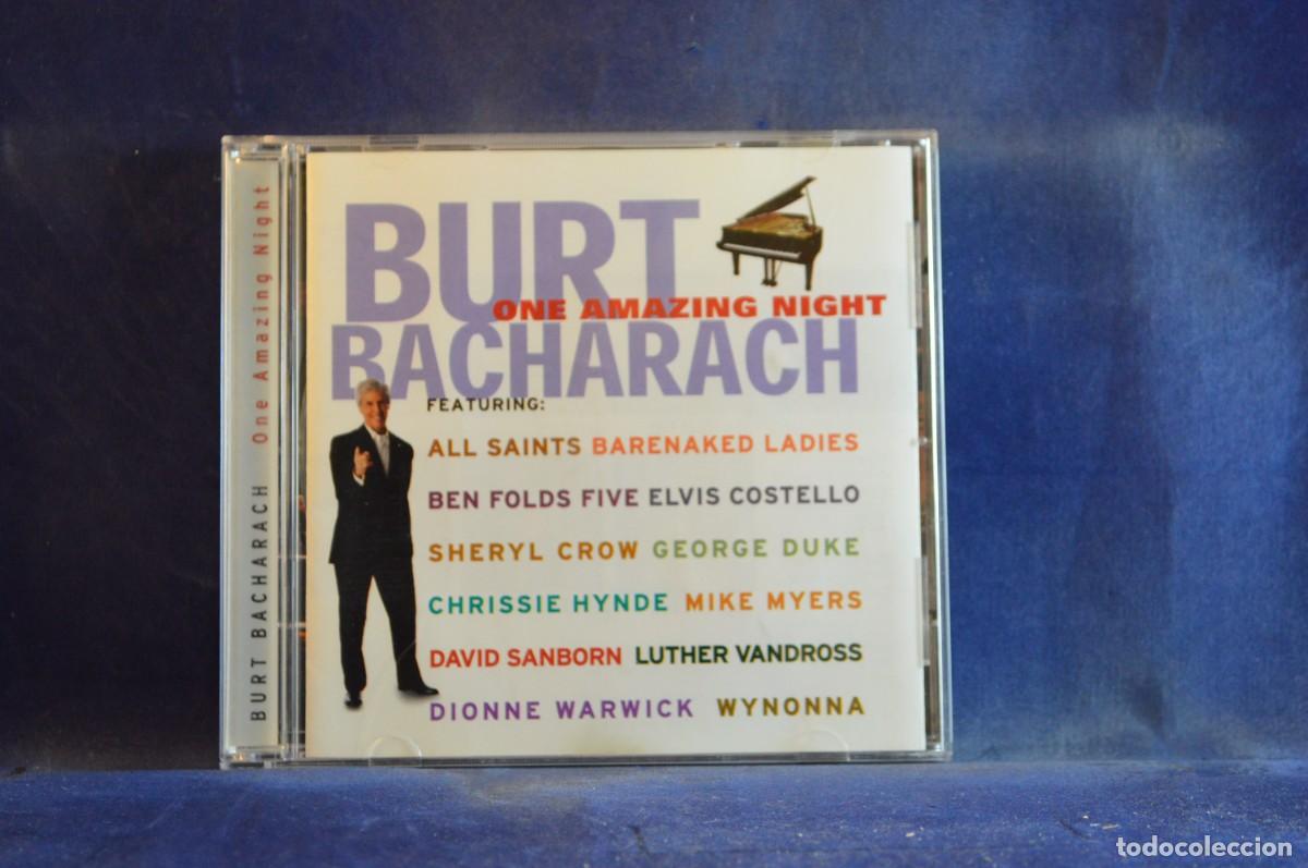 CDs de m&uacute;sica: BURT BACHARACH &ndash; ONE AMAZING NIGHT - CD - Foto 1