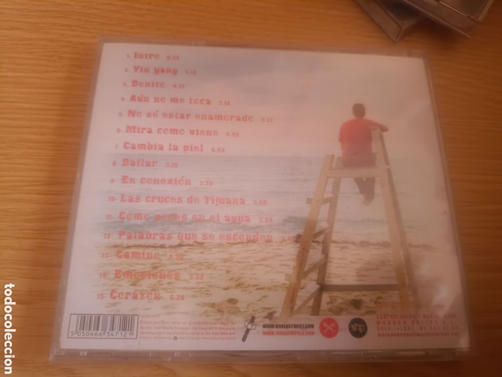 CDs de m&uacute;sica: DISCO CD. Jarabe De Palo &ndash; Bonito. COMPACT DISC. - Foto 3