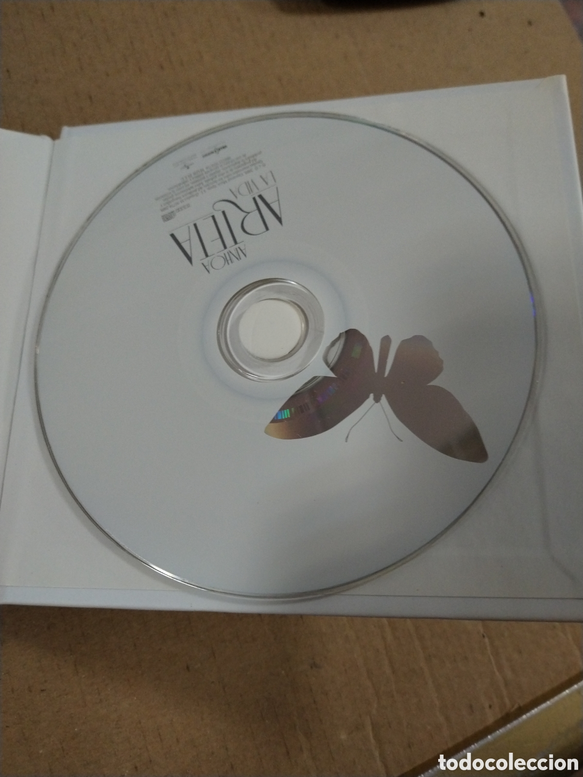 CDs de m&uacute;sica: AINHOA ARTETA - LA VIDA. CD - Foto 3