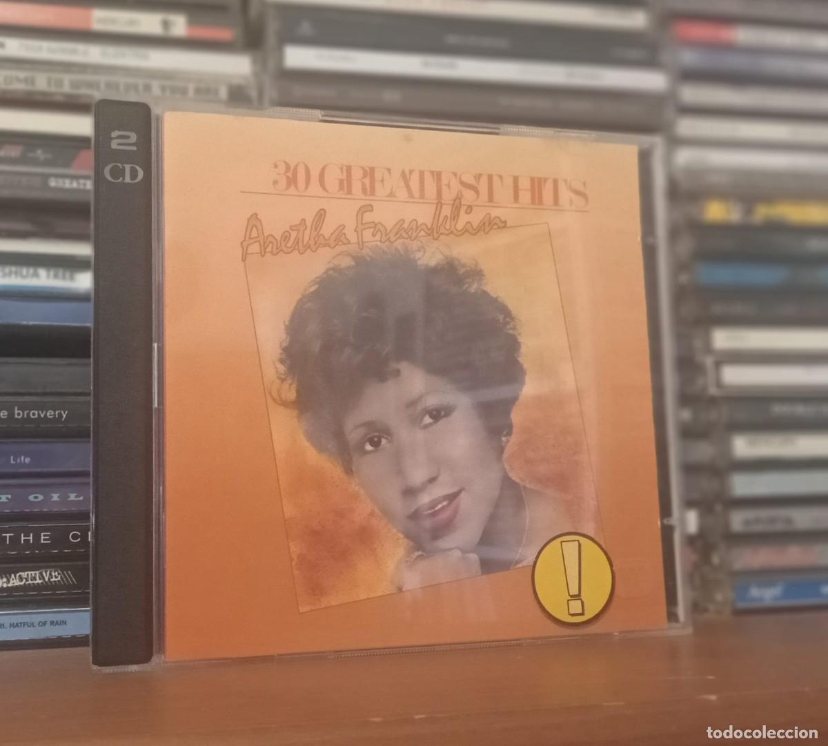 CDs de m&uacute;sica: Aretha Franklin &lrm;&ndash; 30 Greatest Hits - Foto 1