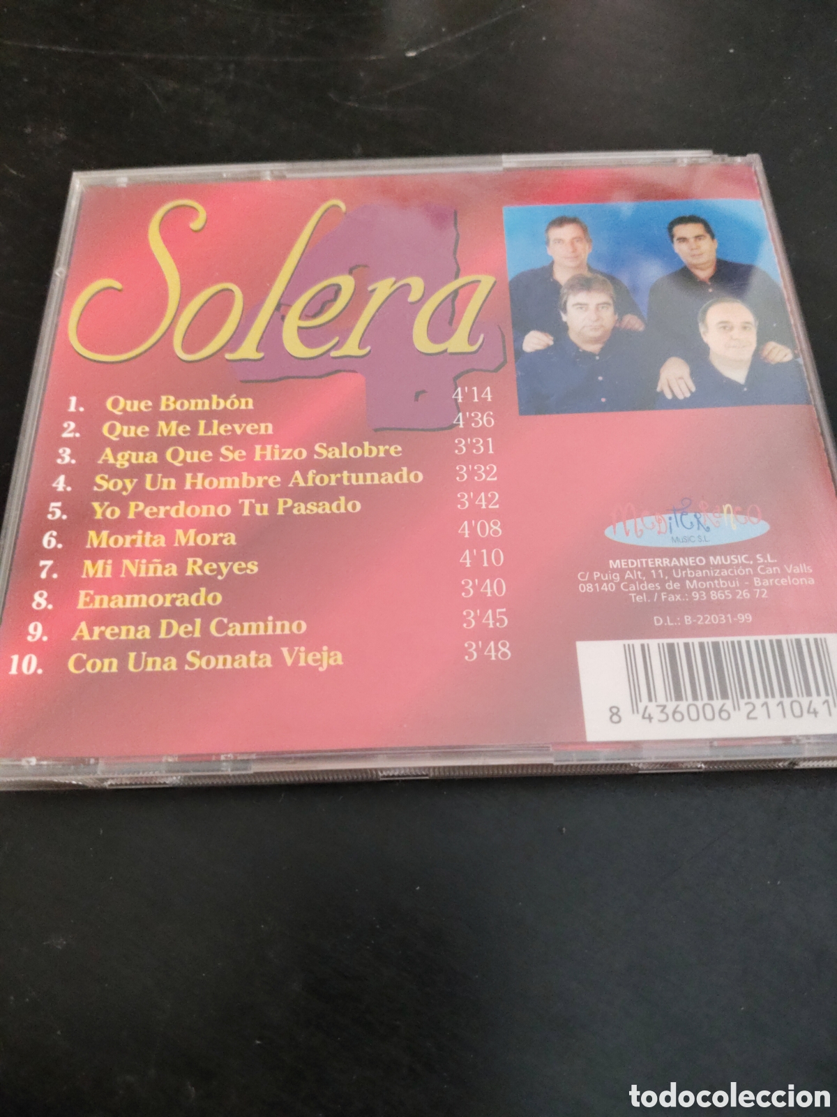 CDs de m&uacute;sica: Solera 4 cd album Solera - Foto 4