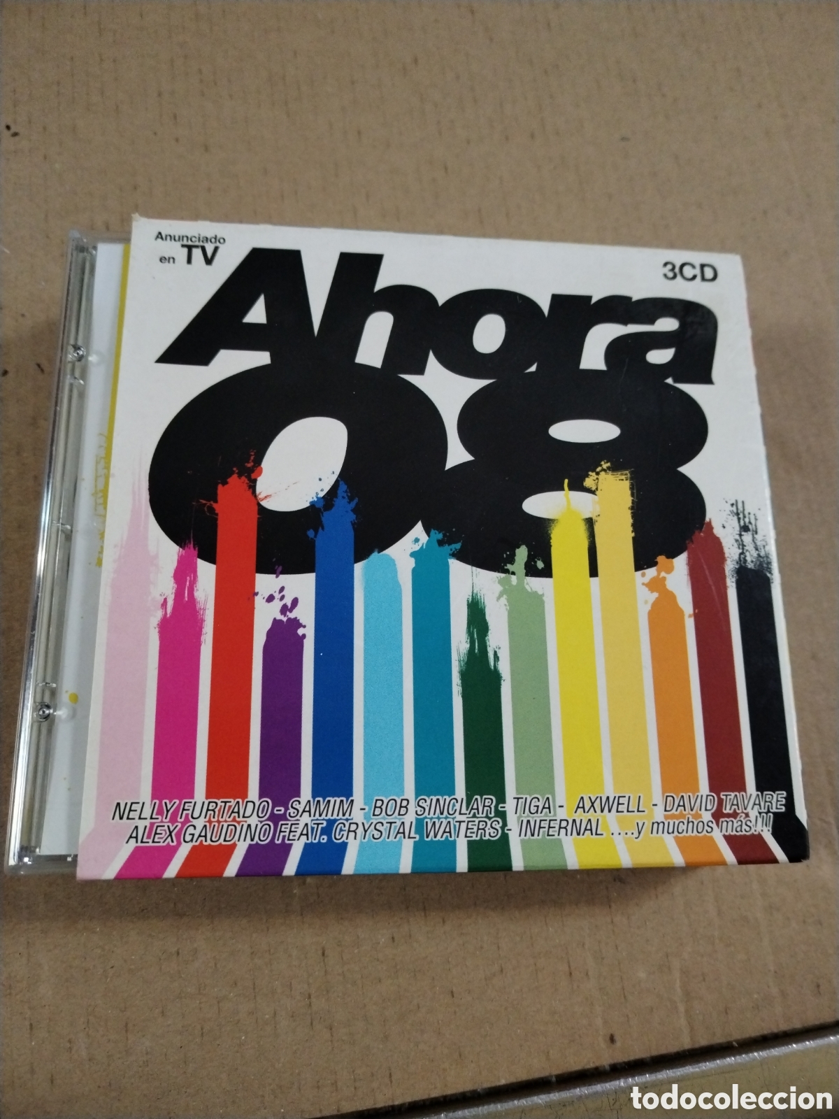 CDs de m&uacute;sica: AHORA 08 - TRIPLE. CD - Foto 1