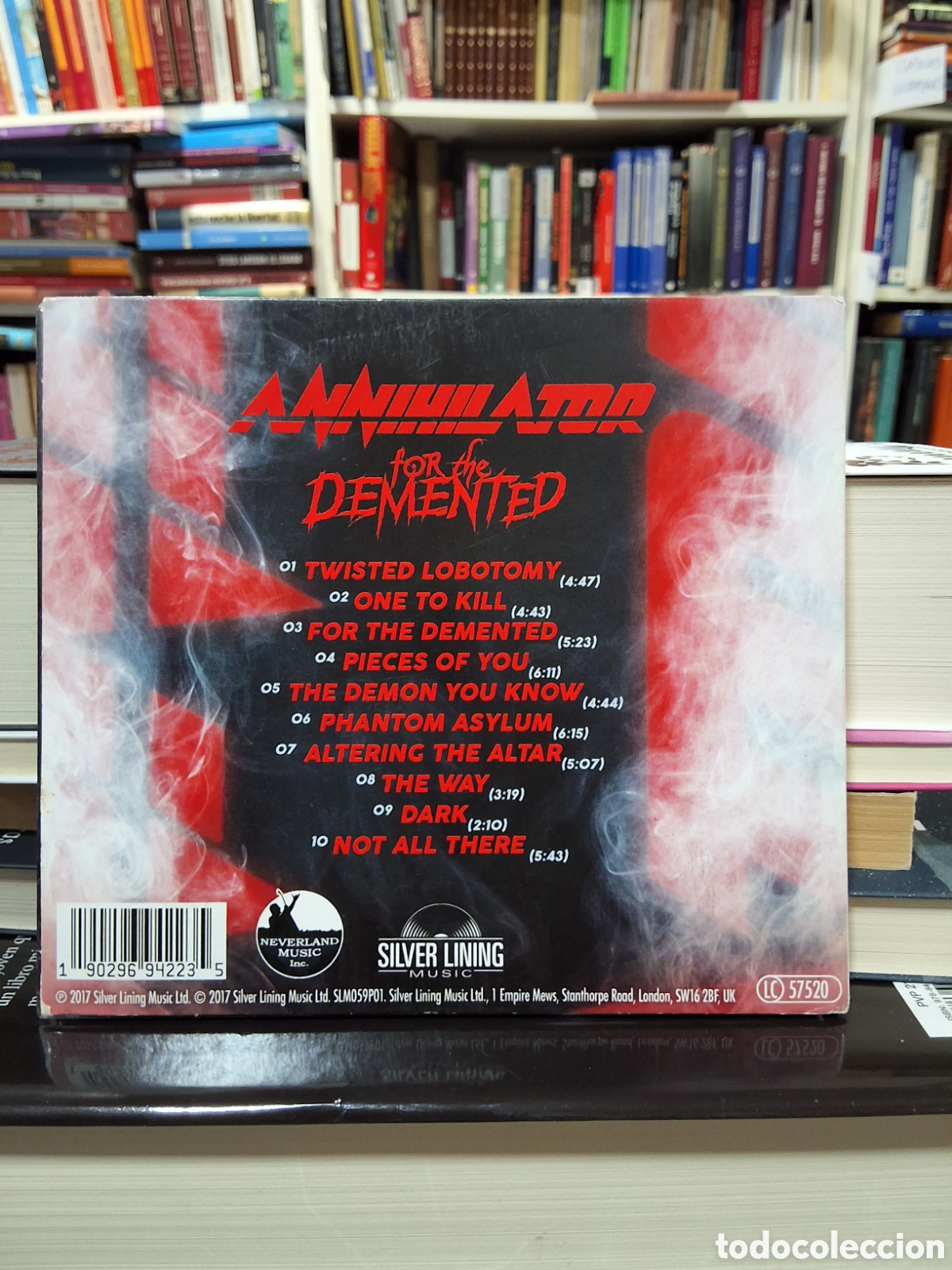 CDs de m&uacute;sica: ANNIHILATOR - FOR THE DEMENTED - CD - Foto 2
