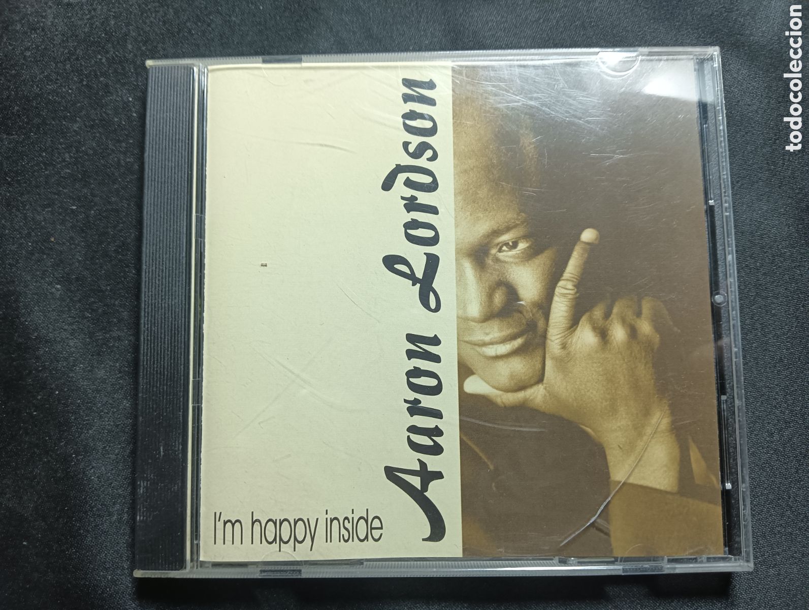 CDs de m&uacute;sica: CD- Aaron Lordson - Im happy Inside - Satellite Records 2003 - Foto 1