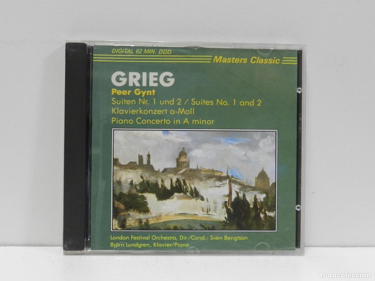 CDs de m&uacute;sica: DISCO CD. Grieg &ndash; Peer Gynt - Masters Classic. COMPACT DISC. - Foto 1
