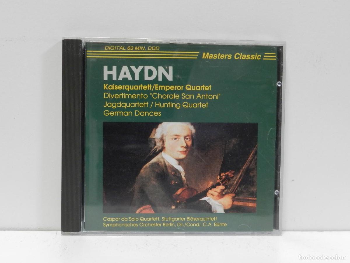 CDs de m&uacute;sica: DISCO CD. Haydn &ndash; Emperor Quartet - Divertimento - Masters Classic. COMPACT DISC. - Foto 1