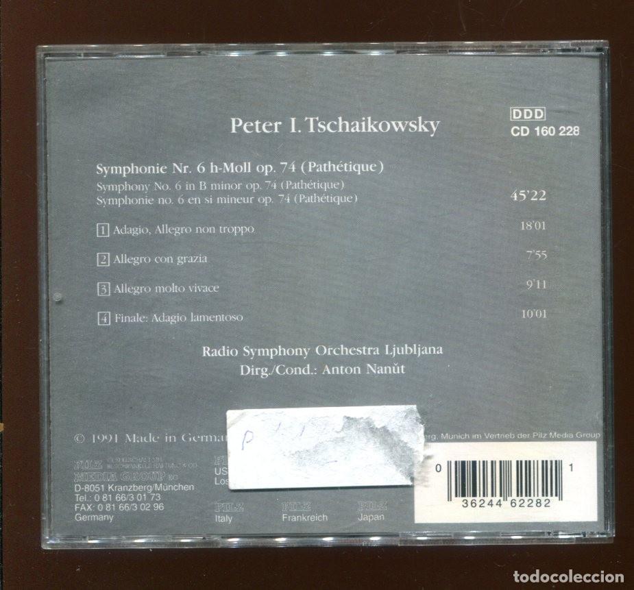 CDs de m&uacute;sica: Cd peter tchaikovsky. simphony 6 pathetique. - Foto 2