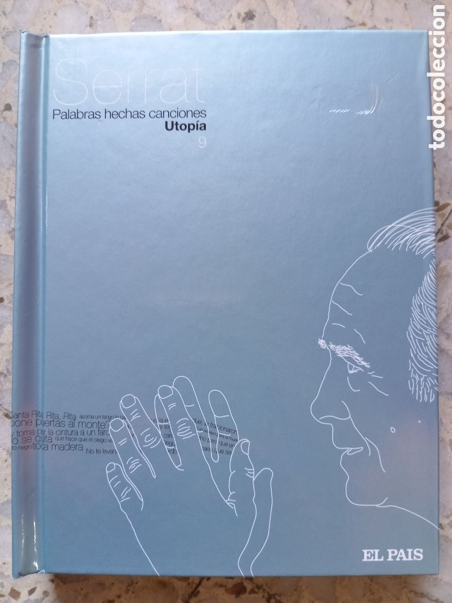 CDs de m&uacute;sica: CD SERRAT UTOPIA PALABRAS HECHAS CANCIONES - Foto 1