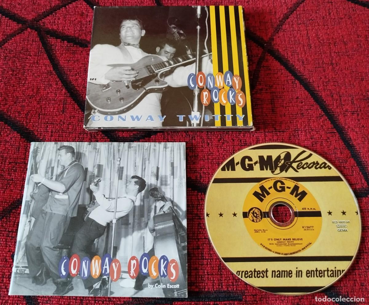 CDs de m&uacute;sica: CONWAY TWITTY ** Conway Rocks ** CD 2003 - Foto 1