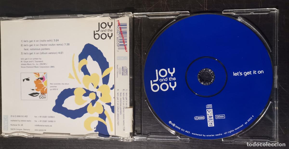 CDs de m&uacute;sica: Joy And The Boy - Lets Get It On - Foto 2
