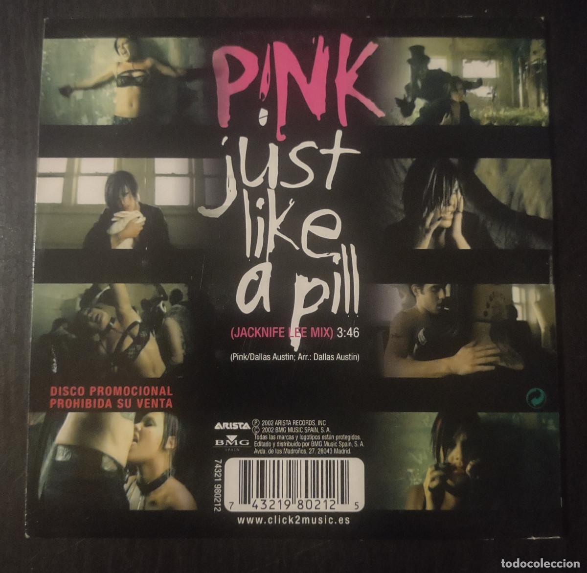 CDs de m&uacute;sica: P!NK - Just Like A Pill - Foto 2