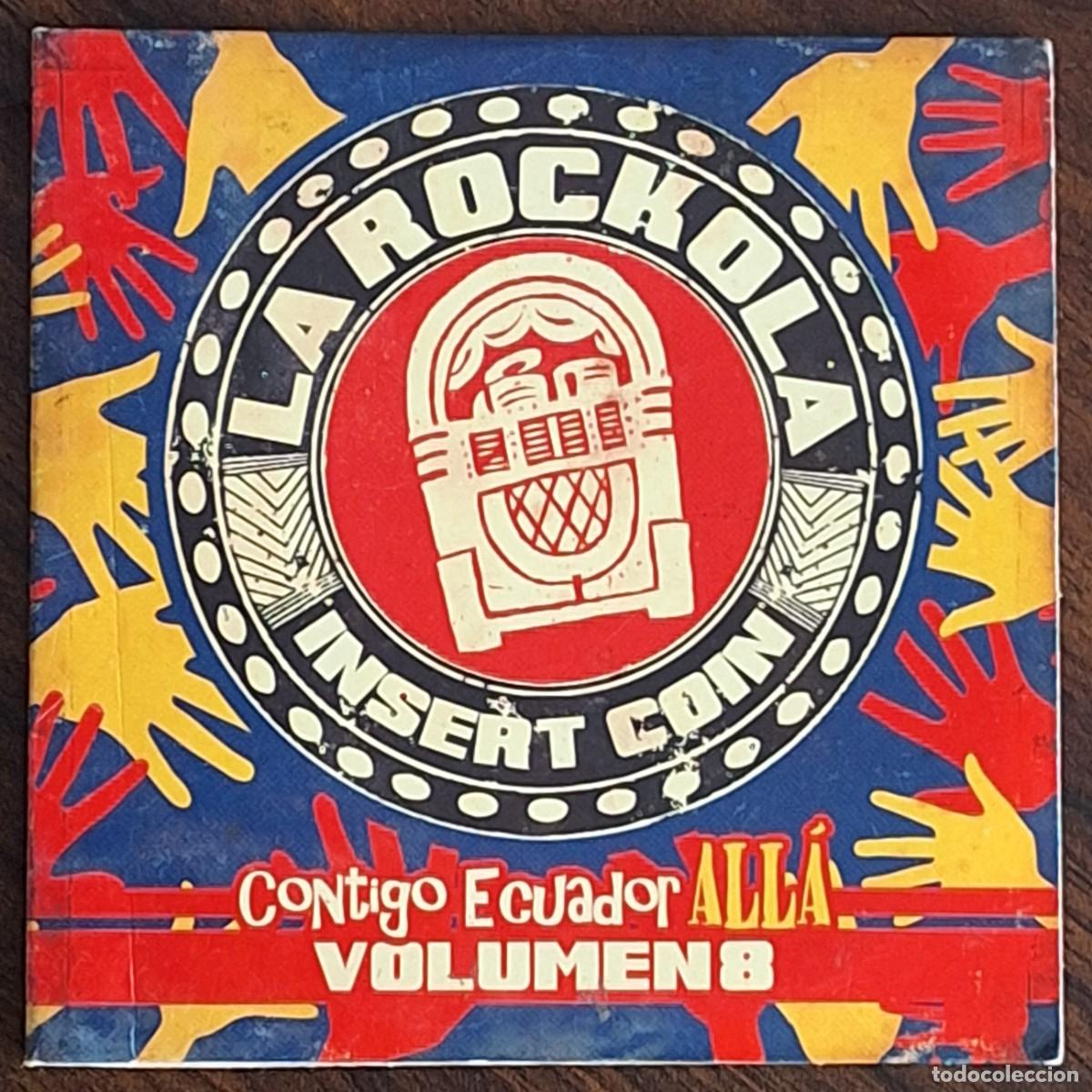 CDs de m&uacute;sica: CD: LA ROCKOLA ''CAVERN&Iacute;COLA'' - INSERT COIN &middot; CONTIGO ECUADOR ALL&Aacute; - Volumen 8