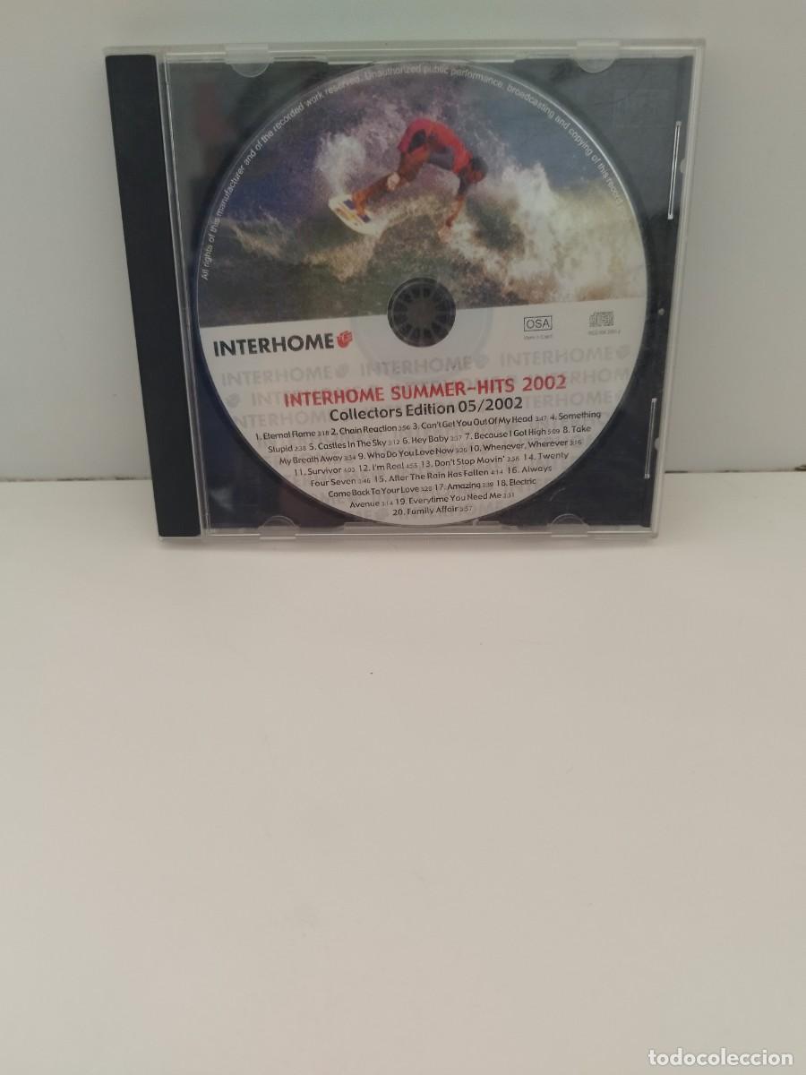CDs de m&uacute;sica: INTERHOME SUMMER-HITS 2002.Collectors Edition 05/2002. Cd y caja ,sin libreto ni contra.Eternal Flam