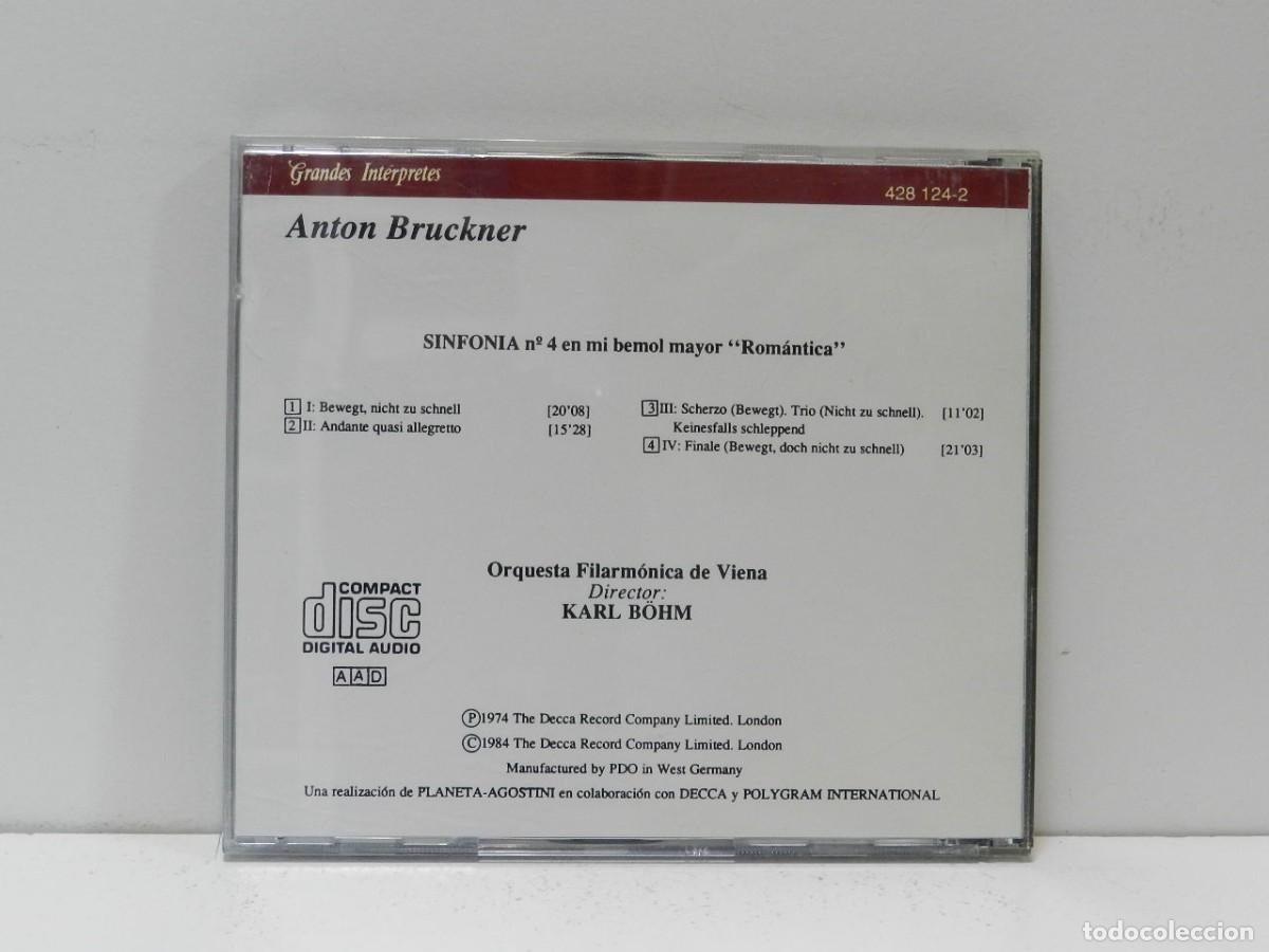 CDs de m&uacute;sica: DISCO CD. B&ouml;hm &ndash; Bruckner - Grandes Int&eacute;rpretes. COMPACT DISC. - Foto 2