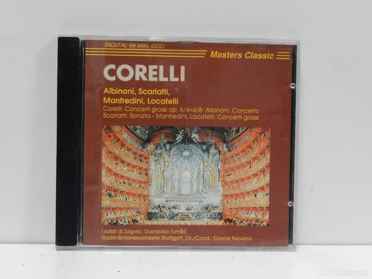 CDs de m&uacute;sica: DISCO CD. Corelli, Albinoni, Scarlatti &ndash; Masters Classic. COMPACT DISC. - Foto 1