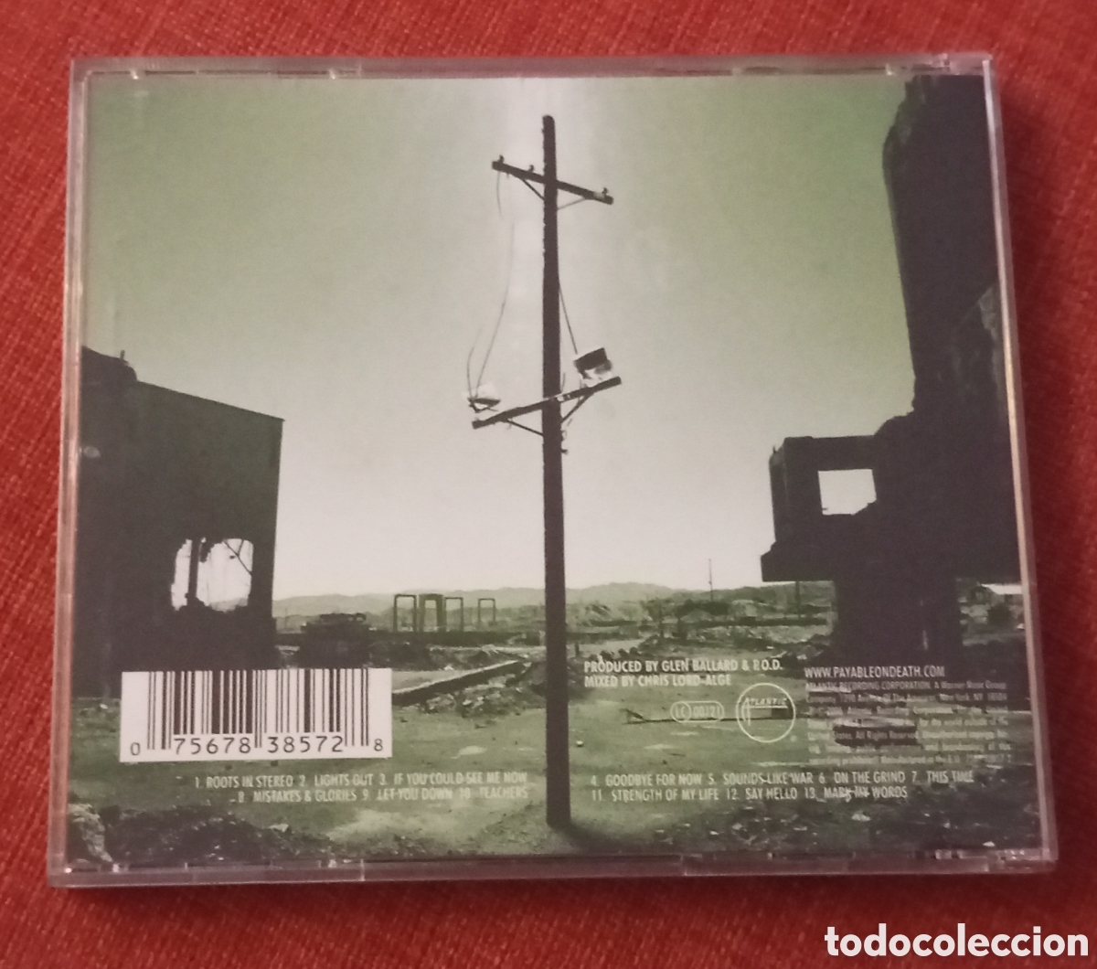 CDs de m&uacute;sica: P.O.D. CD original, &rdquo;Testify&rdquo; - Foto 2