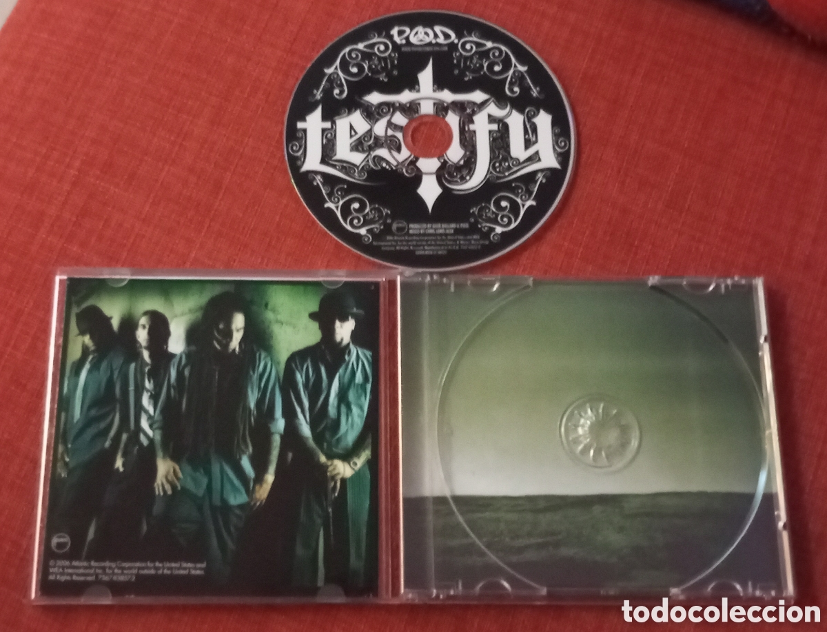 CDs de m&uacute;sica: P.O.D. CD original, &rdquo;Testify&rdquo; - Foto 4