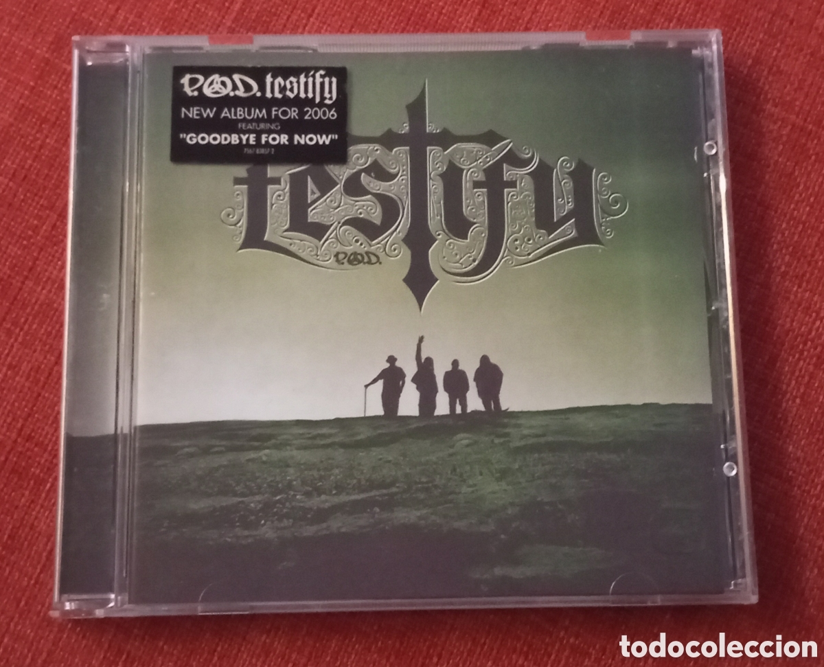 CDs de m&uacute;sica: P.O.D. CD original, &rdquo;Testify&rdquo; - Foto 1