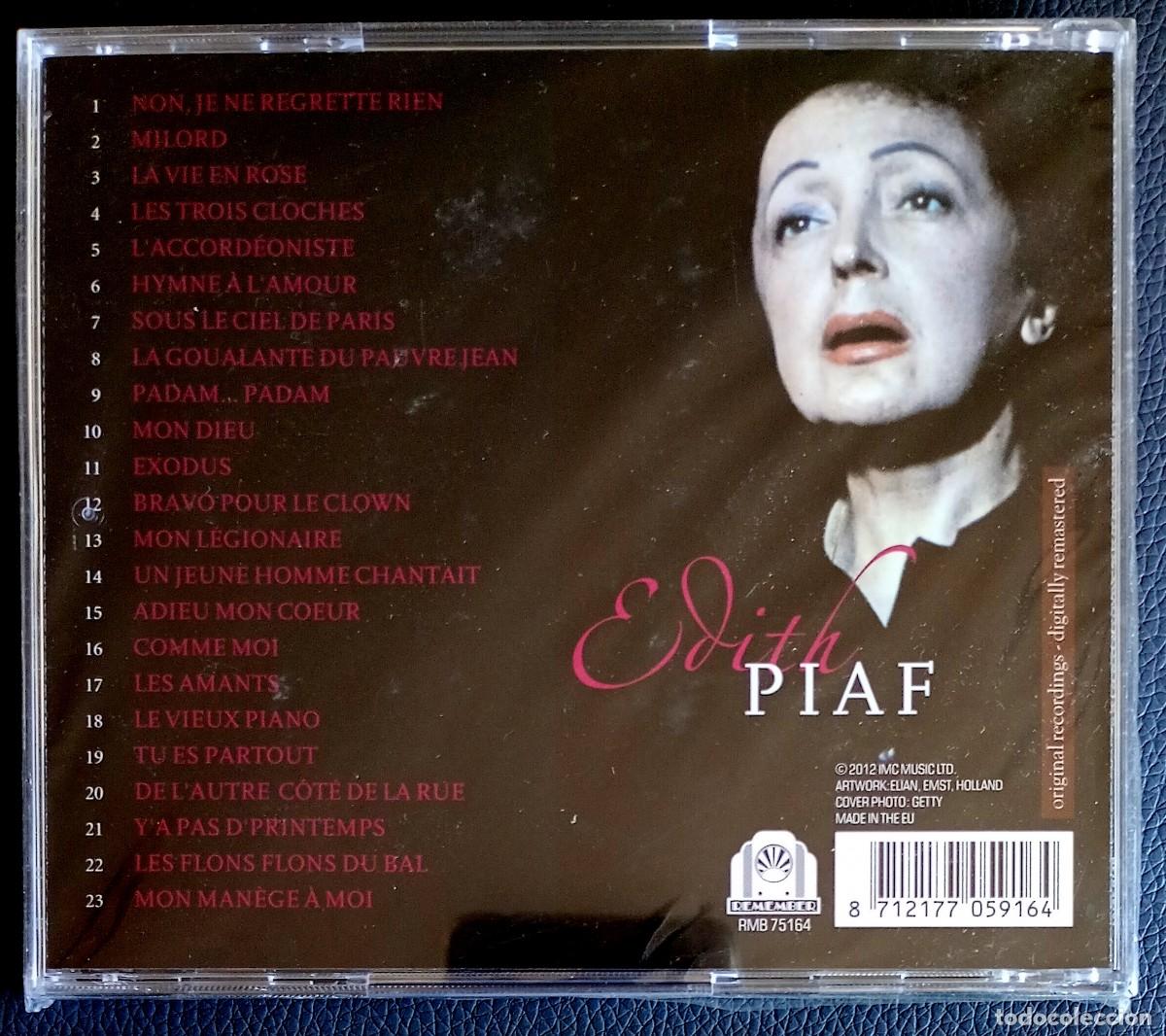 CDs de m&uacute;sica: Edith Piaf . 23 Classiques Inoubliables - Foto 2
