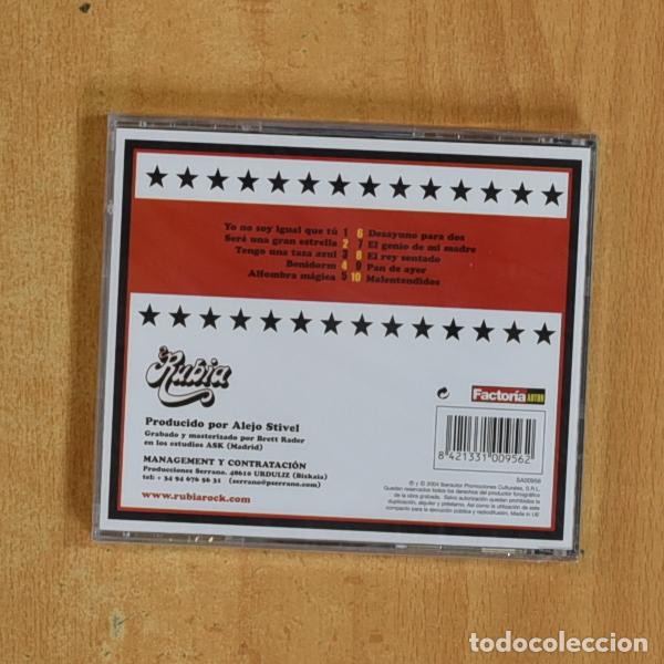 CDs de m&uacute;sica: RUBIA &ndash; N 1 YA A LA VENTA - CD - Foto 2