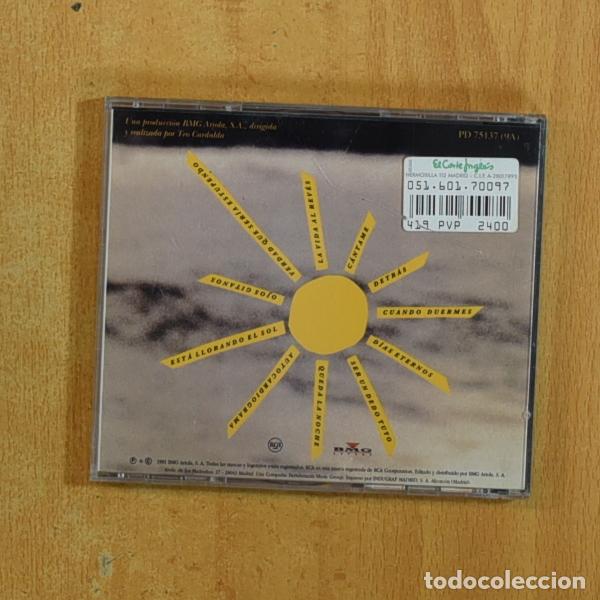CDs de m&uacute;sica: COMPLICES - ESTA LLORANDO EL SOL - CD - Foto 2