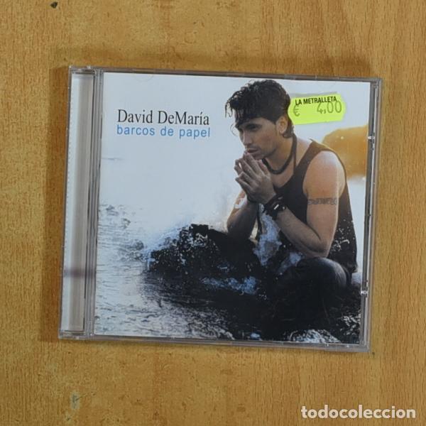 CDs de m&uacute;sica: DAVID DE MARIA - BARCOS DE PAPEL - CD - Foto 1