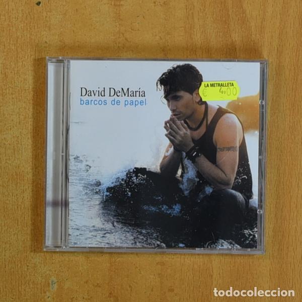 CDs de m&uacute;sica: DAVID DE MARIA - BARCOS DE PAPEL - CD - Foto 1