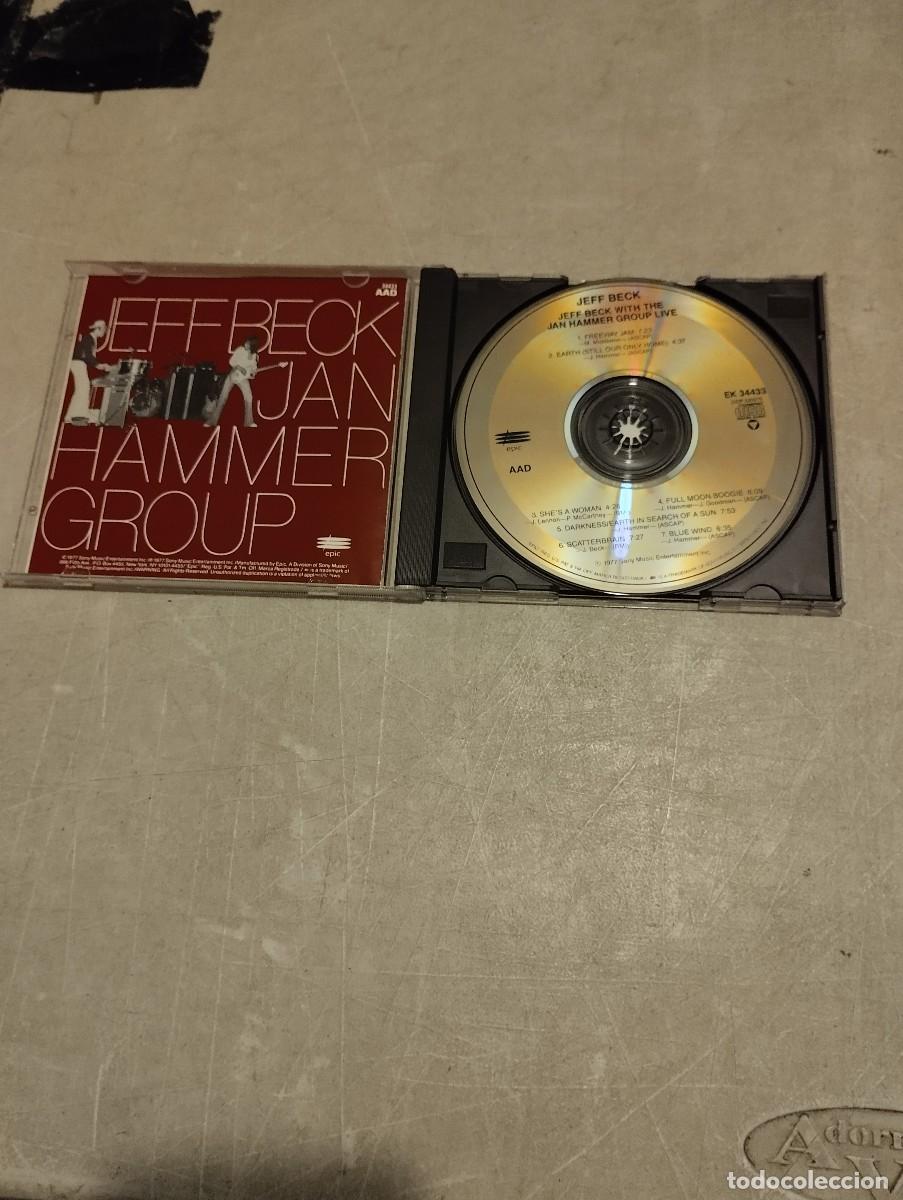 CDs de m&uacute;sica: Jeff Beck CD Con Jan Hammer - Foto 2
