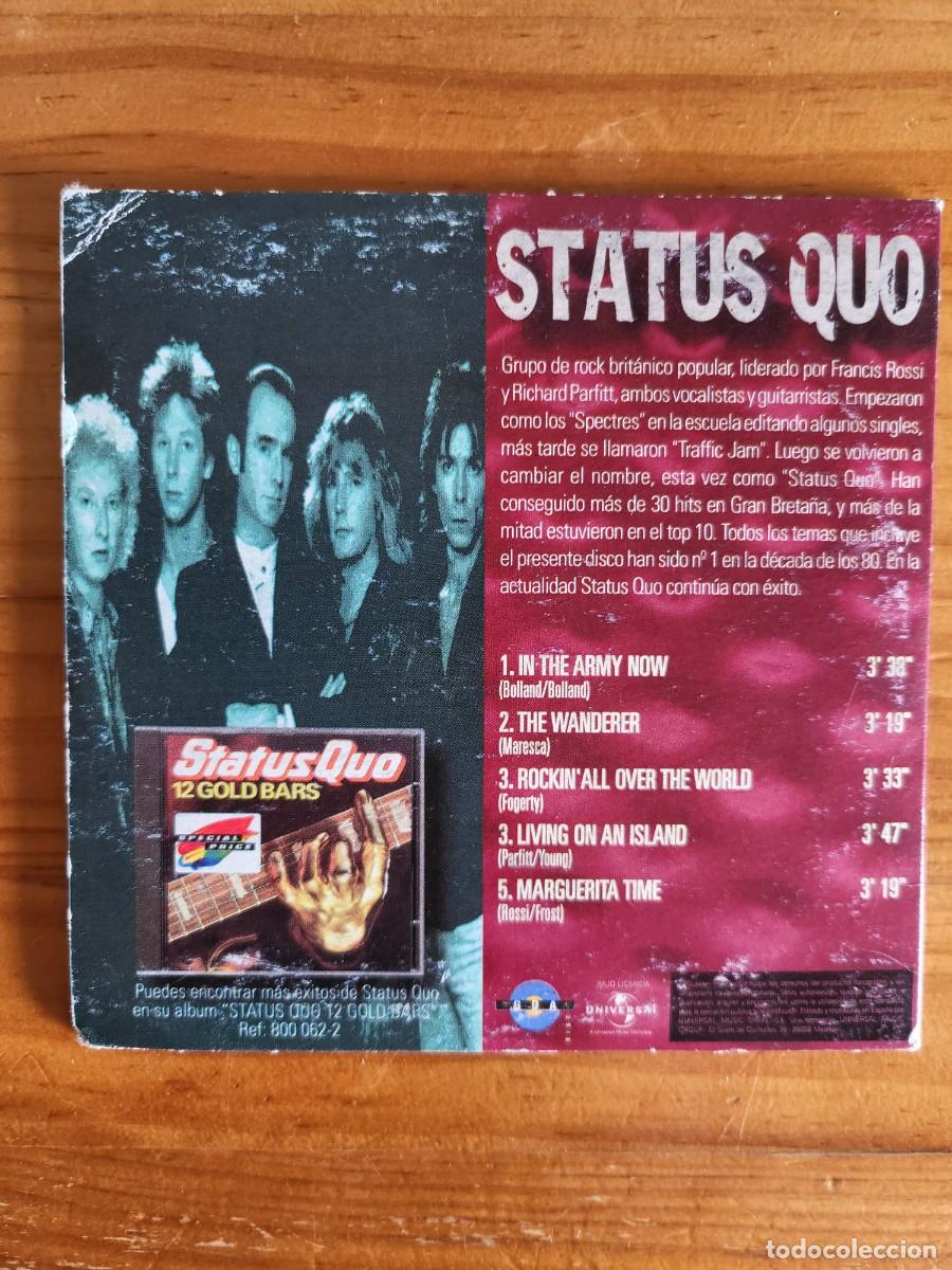 CDs de m&uacute;sica: CD STATUS QUO. GRANDES MITOS - Foto 2