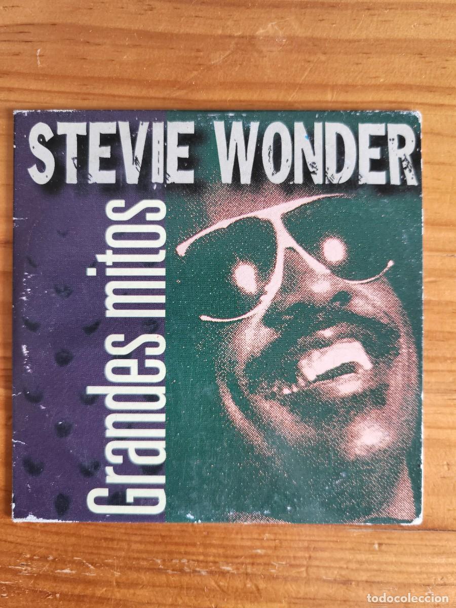 CDs de m&uacute;sica: CD STEVIE WONDER. GRANDES MITOS - Foto 1