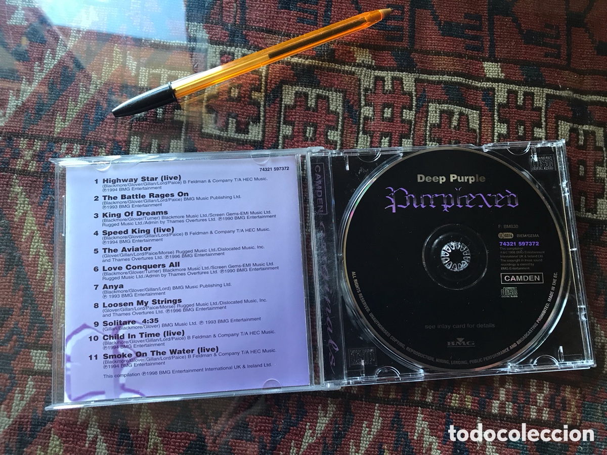 CDs de m&uacute;sica: Deep Purple. Purplexed - Foto 3