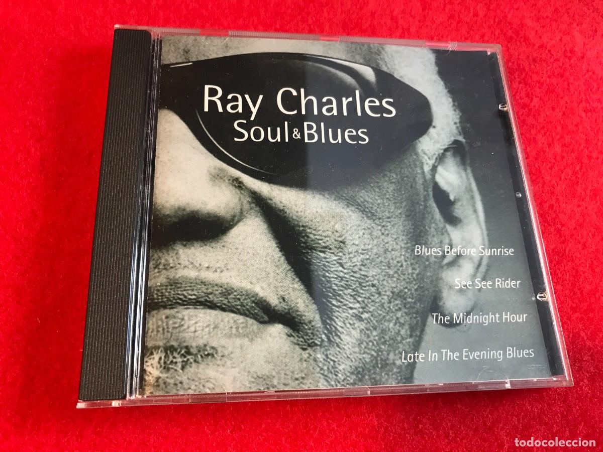 CDs de m&uacute;sica: CD. RAY CHARLES. SOUL & BLUES. - Foto 1