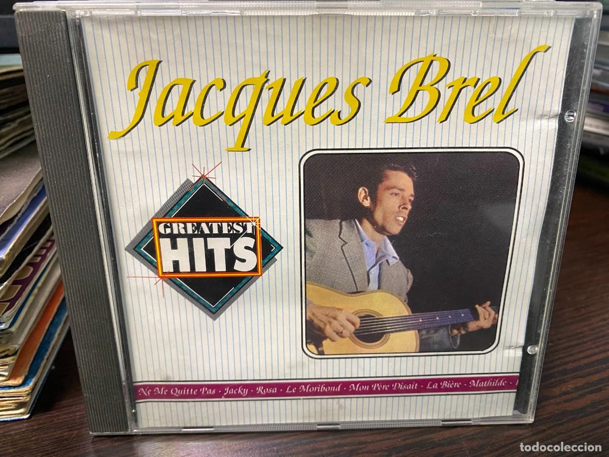 CDs de m&uacute;sica: Jacques Brel - Greatest Hits (CD, Comp) - Foto 1