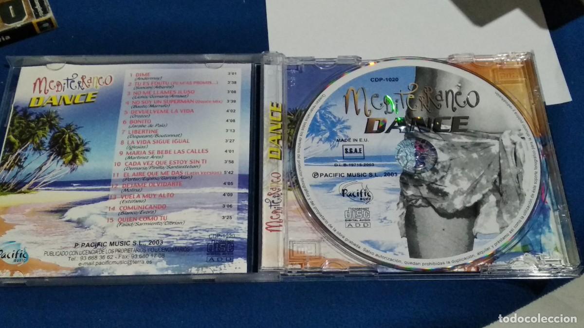 CDs de m&uacute;sica: MIDETERRANEO DANCE - 2003 PACIFIC MUSIC - 15 &Eacute;XITOS EN CORRECTO ESTADO - Foto 2