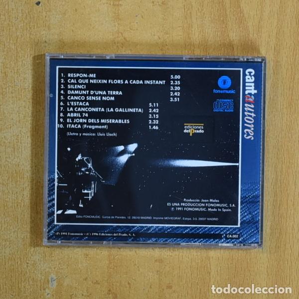 CDs de m&uacute;sica: LLUIS LLACH - BARCELONA GENER DE 1976 - CD - Foto 2