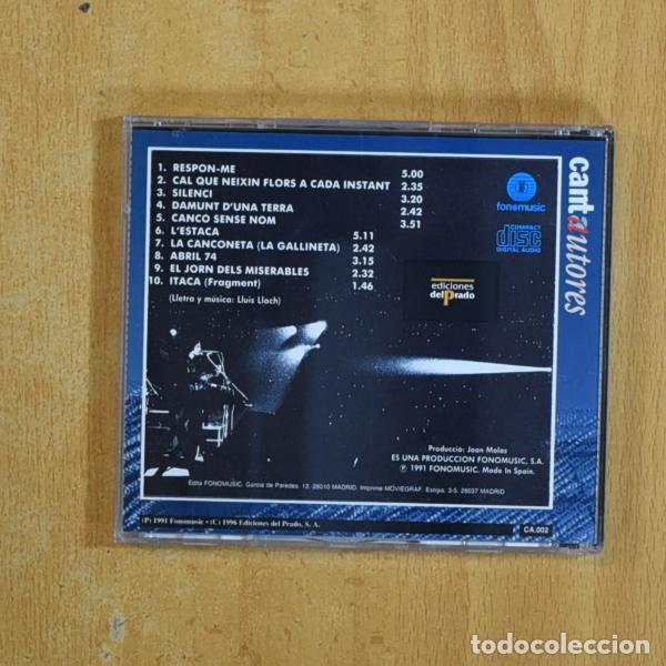 CDs de m&uacute;sica: LLUIS LLACH - BARCELONA GENER DE 1976 - CD - Foto 2