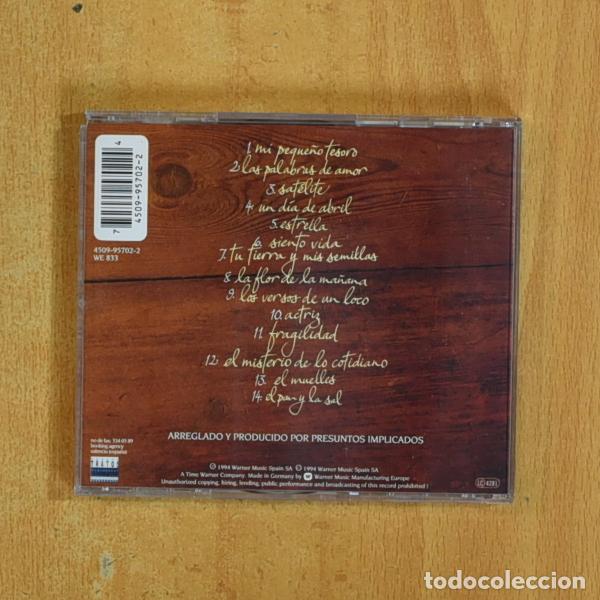 CDs de m&uacute;sica: PRESUNTOS IMPLICADOS - EL PAN Y LA SAL - CD - Foto 2