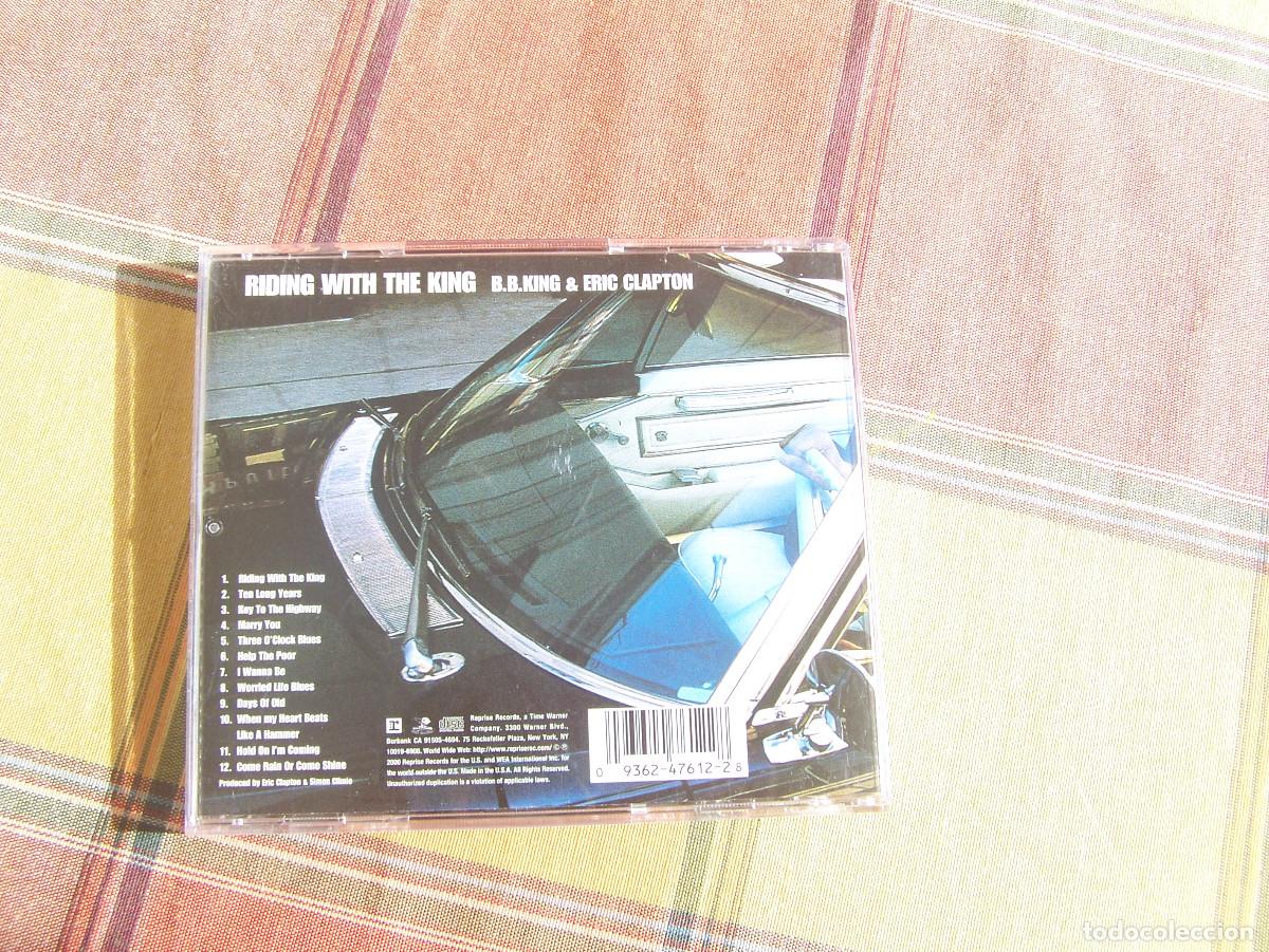 CDs de m&uacute;sica: Eric Clapton& BB KIng- Riding with the king cd - Foto 3