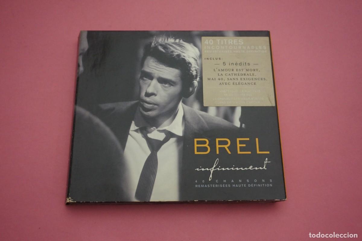 CDs de m&uacute;sica: CD BOX - JACQUES BREL - INFINIMENT - Foto 1
