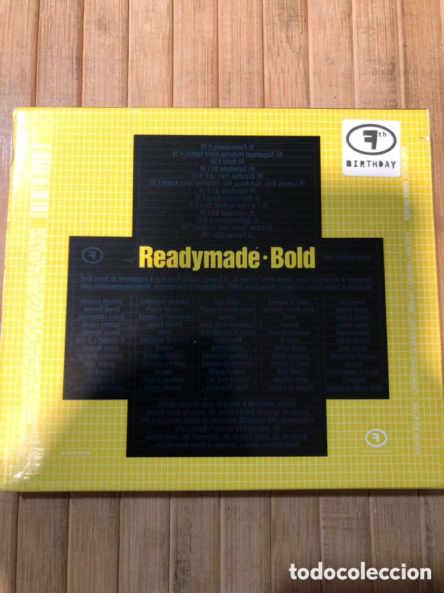 CDs de m&uacute;sica: Readymade &bull; Bold CD SEMINUEVO - Foto 1
