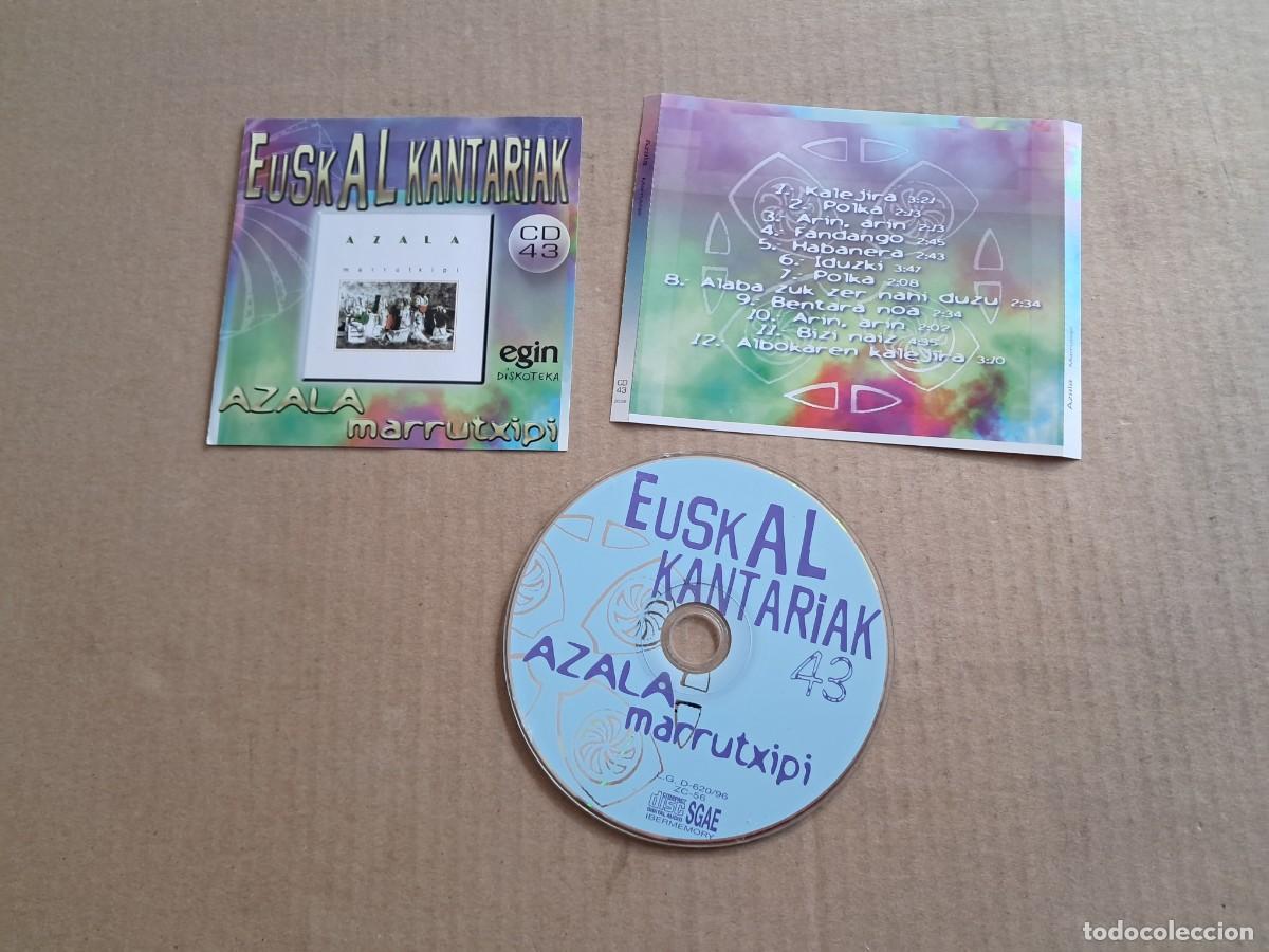 CDs de m&uacute;sica: AZALA - MARRUTXIPI Cd no funciona - Foto 1