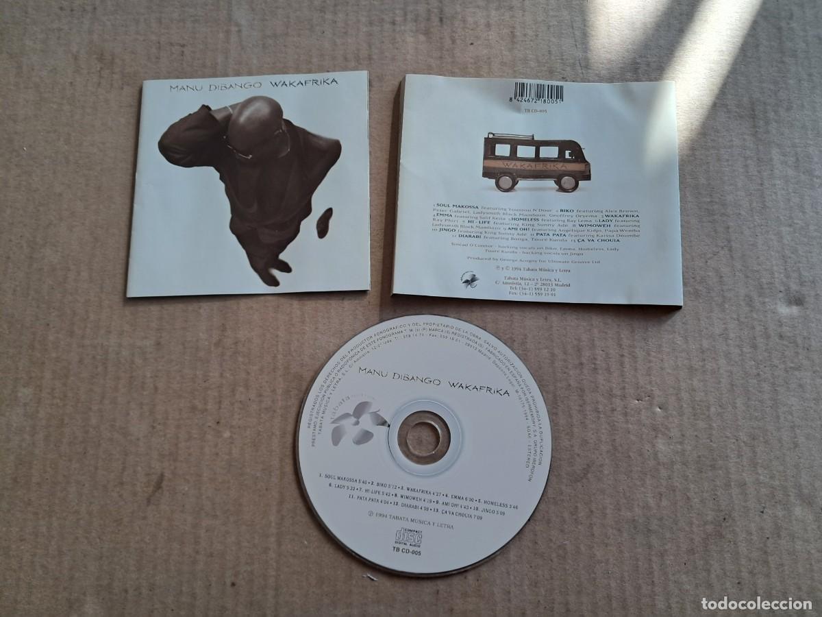 CDs de m&uacute;sica: MANU DIBANGO - WAKAFRIKA Cd no funciona - Foto 1