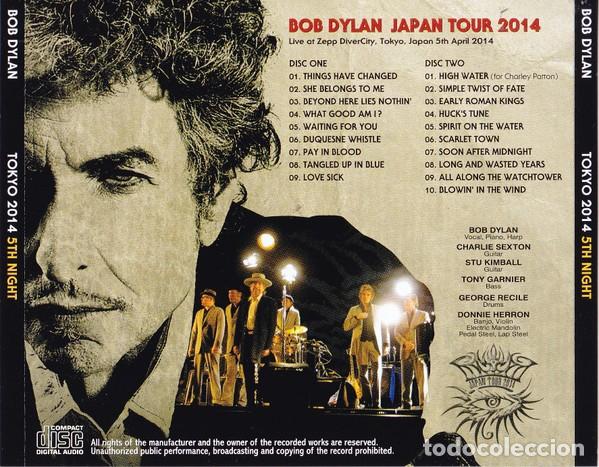 CDs de m&uacute;sica: 2 CDs Bob DYLAN - Live in Tokyo 2014 - Foto 2
