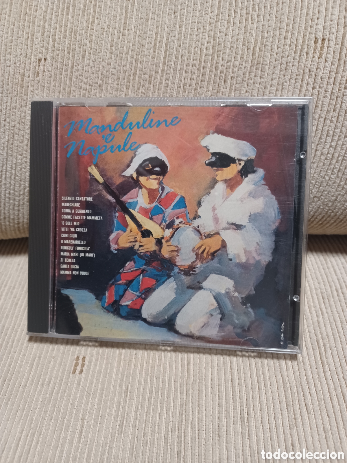 CDs de m&uacute;sica: Cd musica manduline e napule