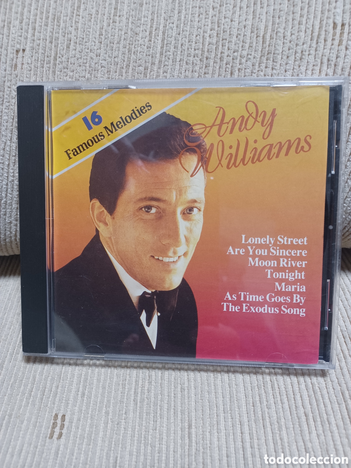 CDs de m&uacute;sica: Cd andy williams 16 famous melodies - Foto 1