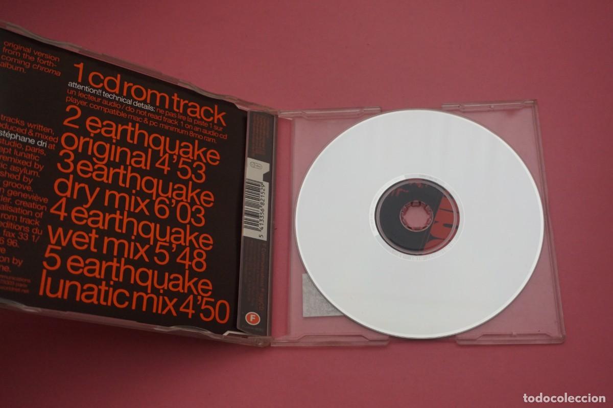 CDs de m&uacute;sica: CD - SCANX - EARTHQUAKE - DISCO EN BUEN ESTADO - Foto 2