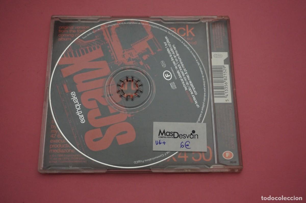 CDs de m&uacute;sica: CD - SCANX - EARTHQUAKE - DISCO EN BUEN ESTADO - Foto 3
