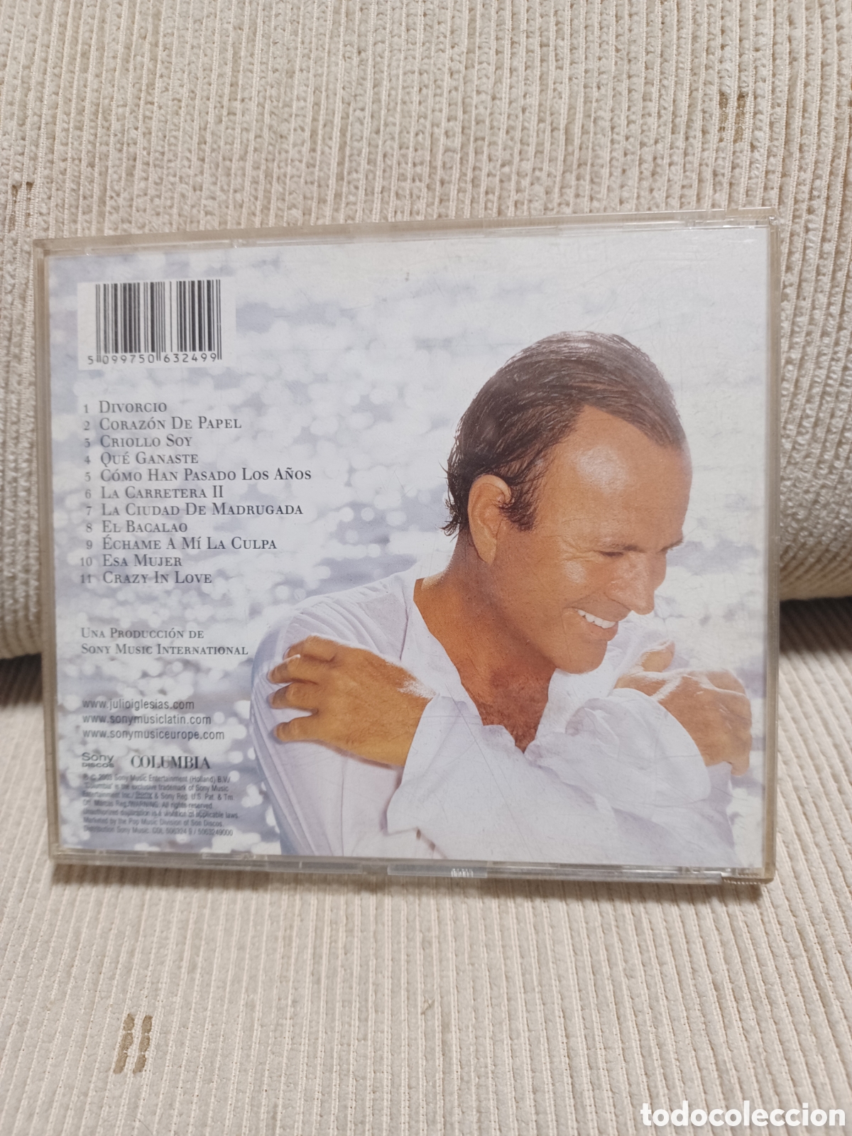 CDs de m&uacute;sica: Cd julio iglesias divorcio - Foto 2
