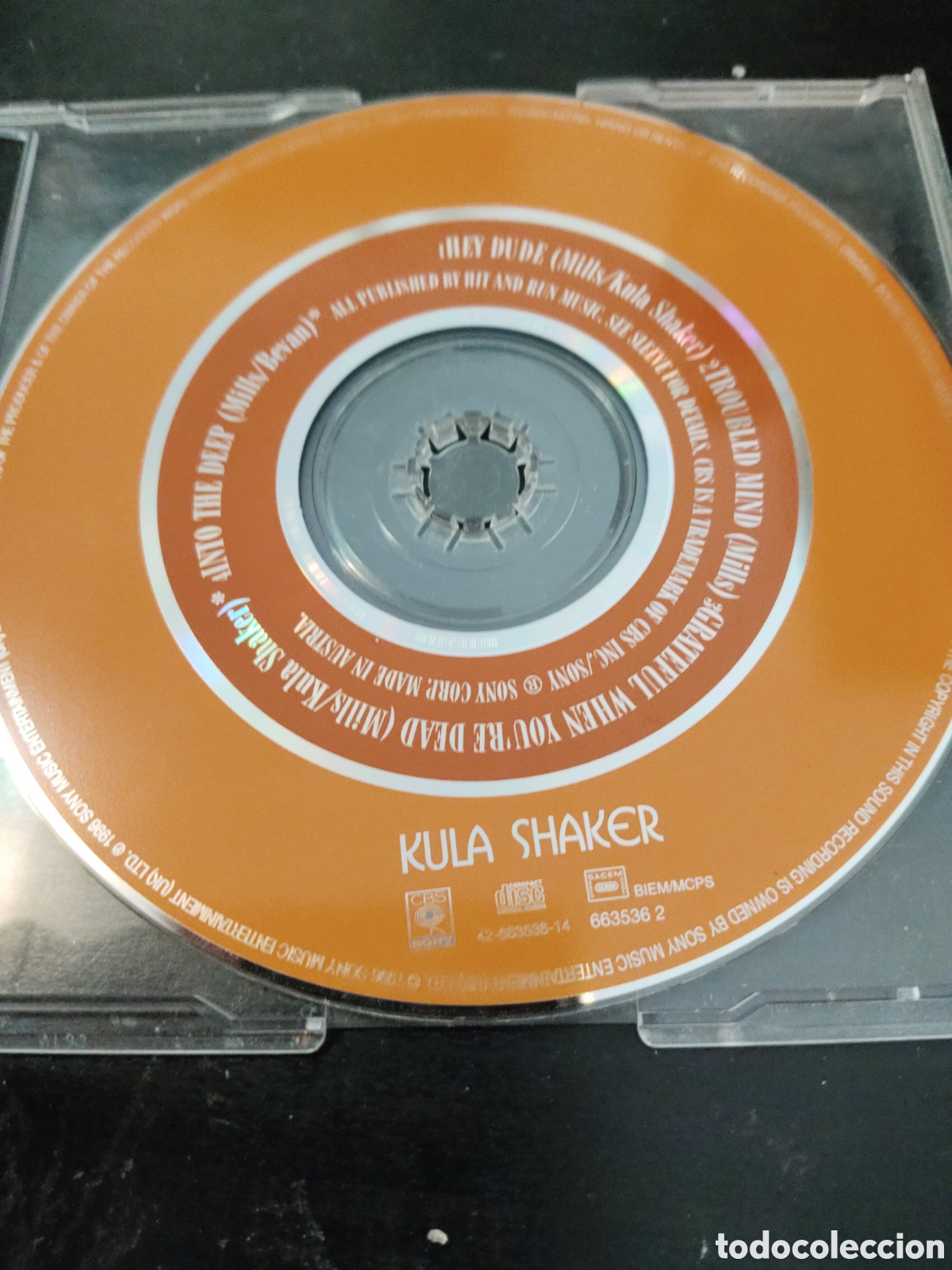 CDs de m&uacute;sica: Kula Shaker&nbsp;&ndash;&nbsp;Hey Dude Cd maxi single 1992 - Foto 2