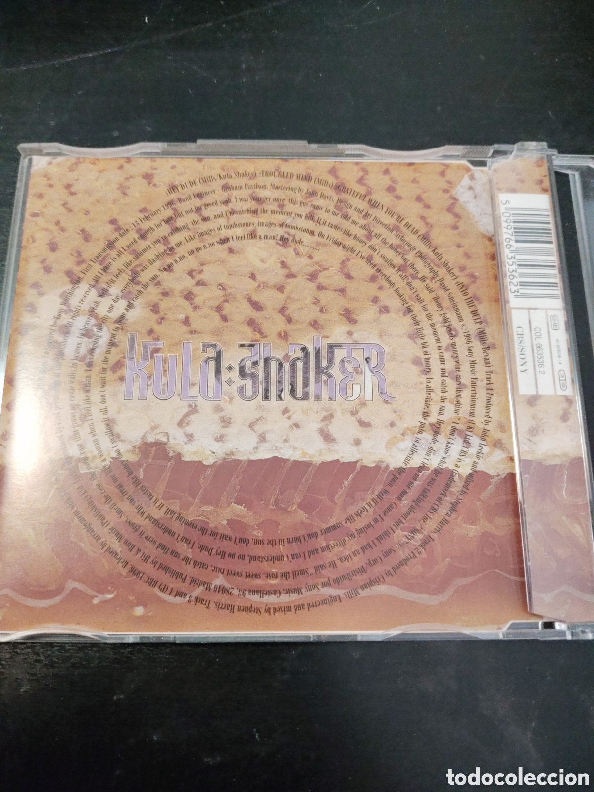 CDs de m&uacute;sica: Kula Shaker&nbsp;&ndash;&nbsp;Hey Dude Cd maxi single 1992 - Foto 3